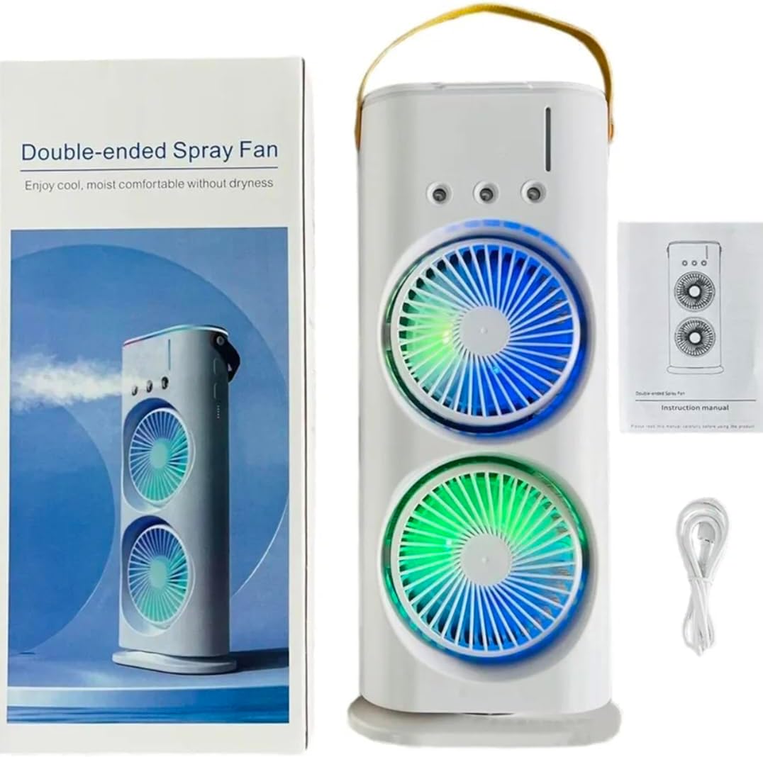 🌀 Ventilador de Torre con Humidificador