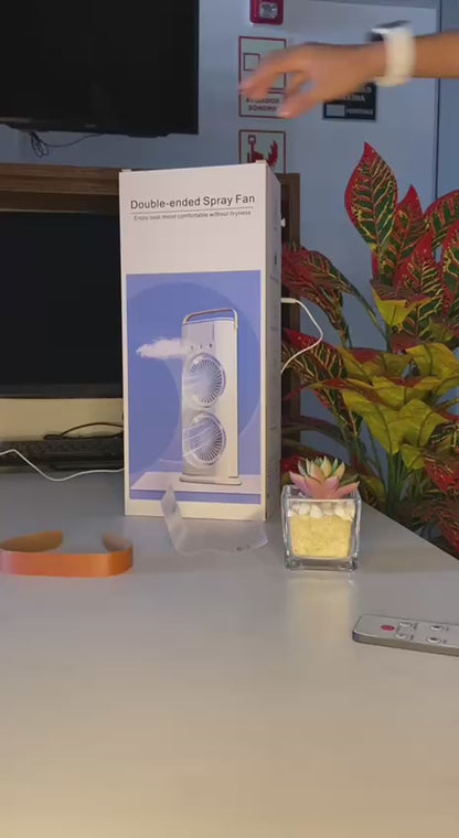 🌀 Ventilador de Torre con Humidificador