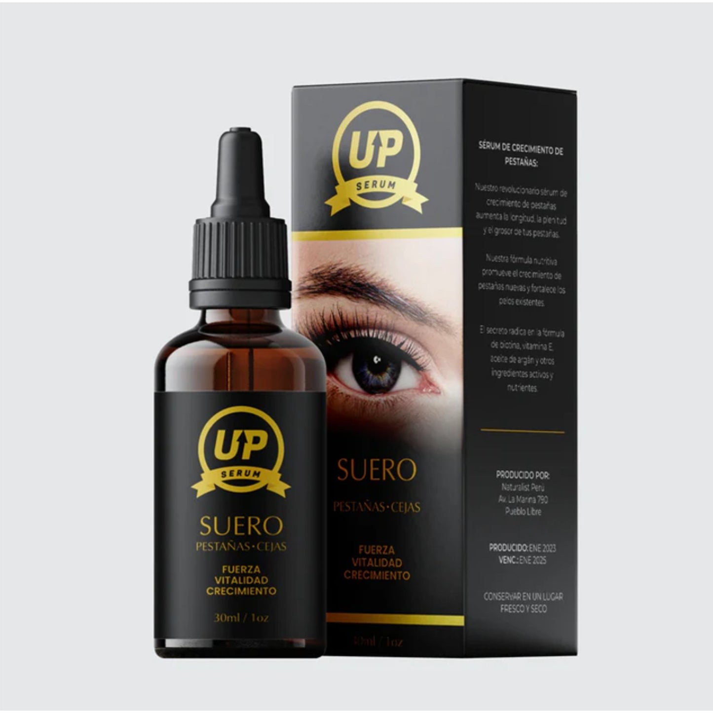 SERUM UP PRO® Alargamiento de pestañas y cejas